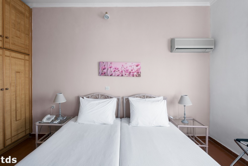 Bungalow for 3-4 people - 46 sqm - bedroom with twin beds