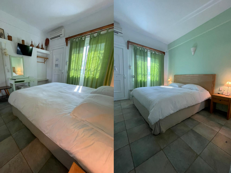 Studio with balcony and kitchinette on the ground floor #Nr3